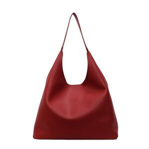 4698 Hobo Bag Vegan Leather Tote Shoulder Purse Soft Large Slouchy Handbag